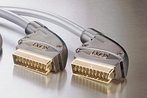 IXOS XHT801-150 1.5m Silver Plated Scart to Scart Lead