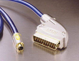 IXOS XHV401-150 1.5m S-Video (SVHS) to Ingot Scart Lead