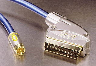 IXOS XHV301-150 1.5m Composite Video to Scart Cable