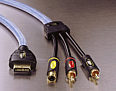 IXOS XPP03 - Playstation to 2x Phono + S-Video Cable - 2m